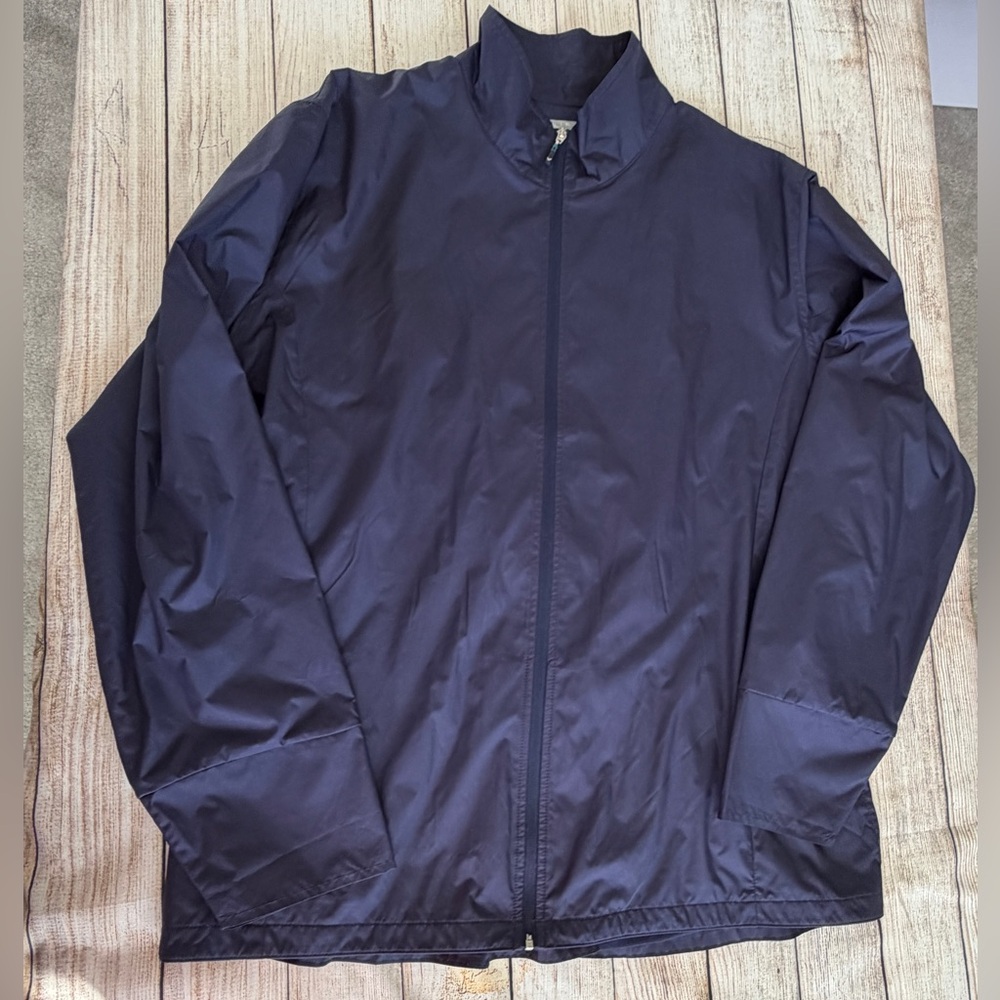 Callaway Women’s XL Navy Golf Windbreaker Jacket Full Zip Lightweight